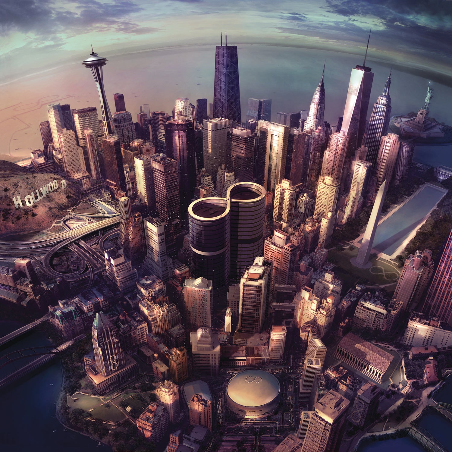 Image of Artwork for Foo Fighters's Sonic Highways (CD)